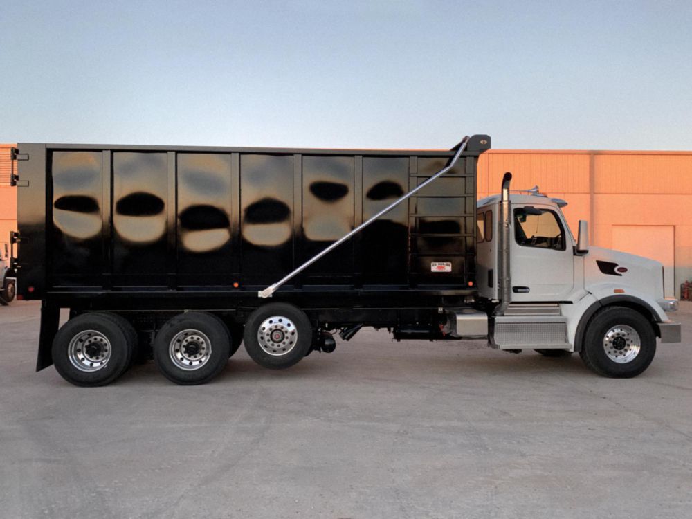 2023 Peterbilt 567 8x4 Ox Bodies TR89-2200-6600SR-84 Dump Truck