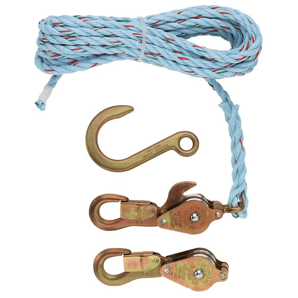 Klein Tools Block and Tackle Spliced to Block