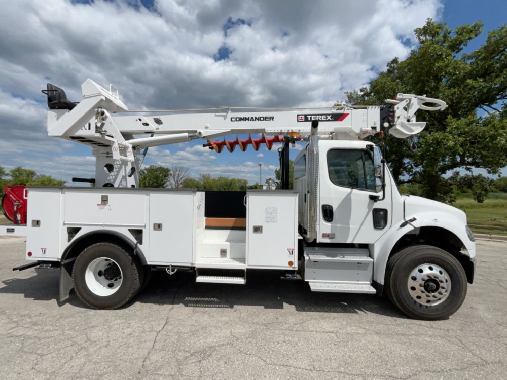 2025 Freightliner M2106 4x2 Terex C4047 Digger Derrick