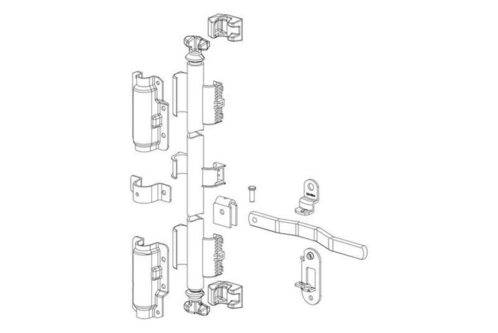 MINER LOCKROD SET MN-DL-BU-KIT