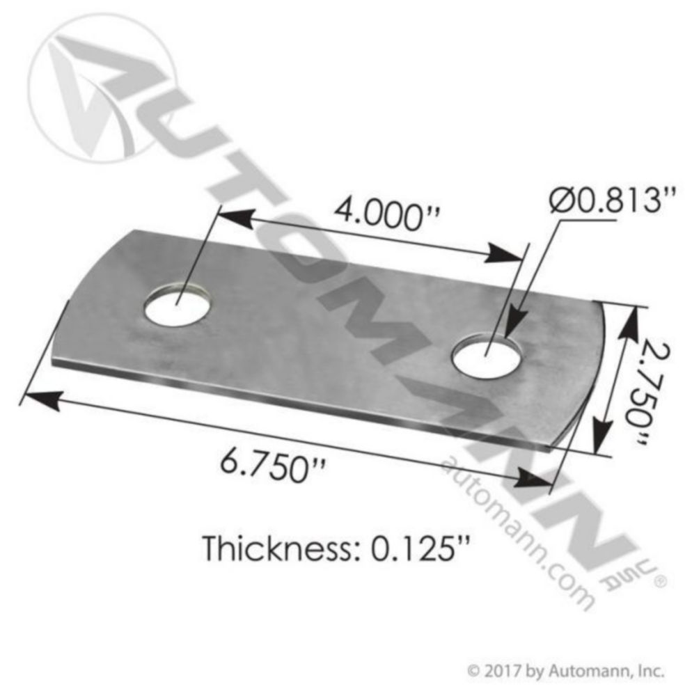 Automann Snubber Shim Plate Kenworth