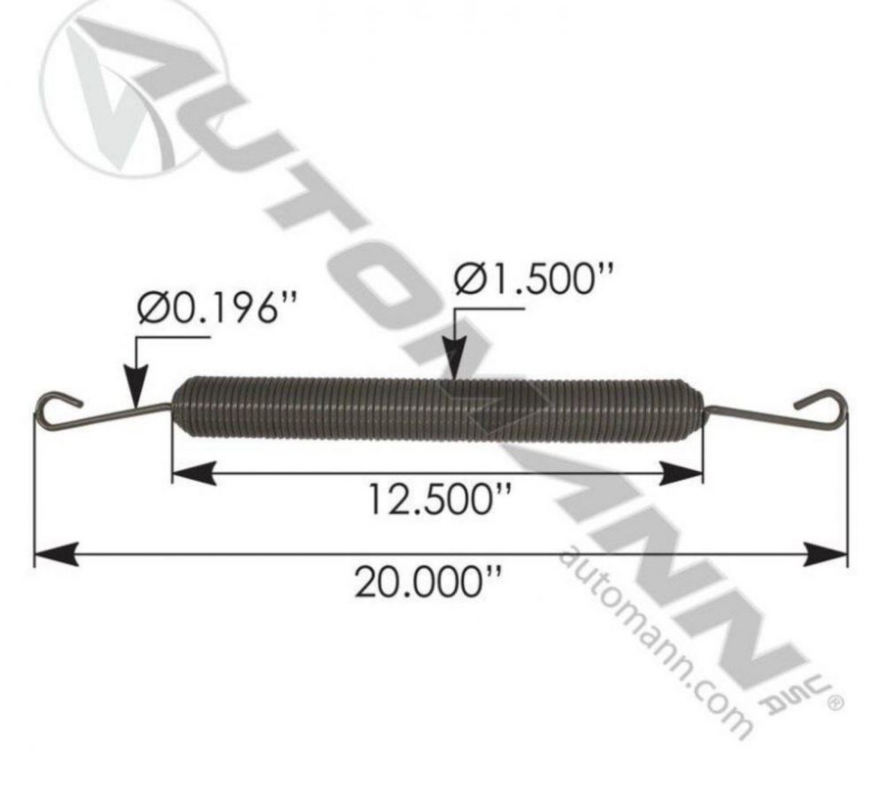 Automann Hood Spring Peterbilt