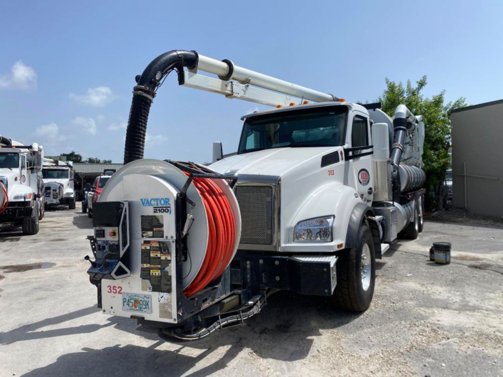 2023 Kenworth T-880 Vactor 2115P-10 Sewer Cleaner Hydro Excavator Truck