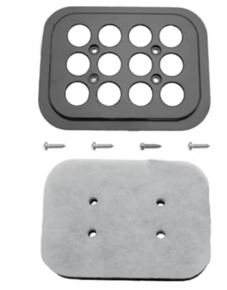 Automann Cabin Fresh Air Filter Black Kenworth