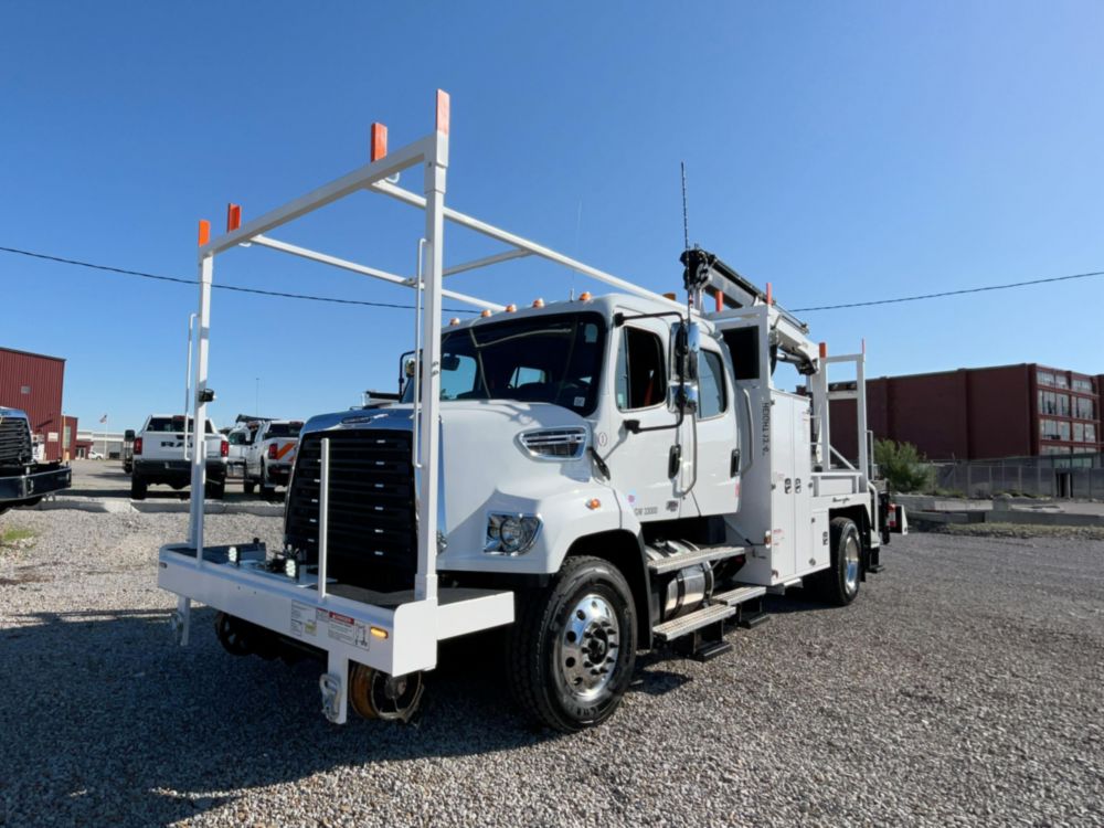 2023 Freightliner 108SD 4x2 IMT 10/72SL K3 Hi-Rail Section Truck