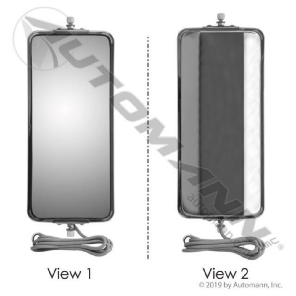 Automann Type WC Mirror Heated S.Steel 7in X 16in