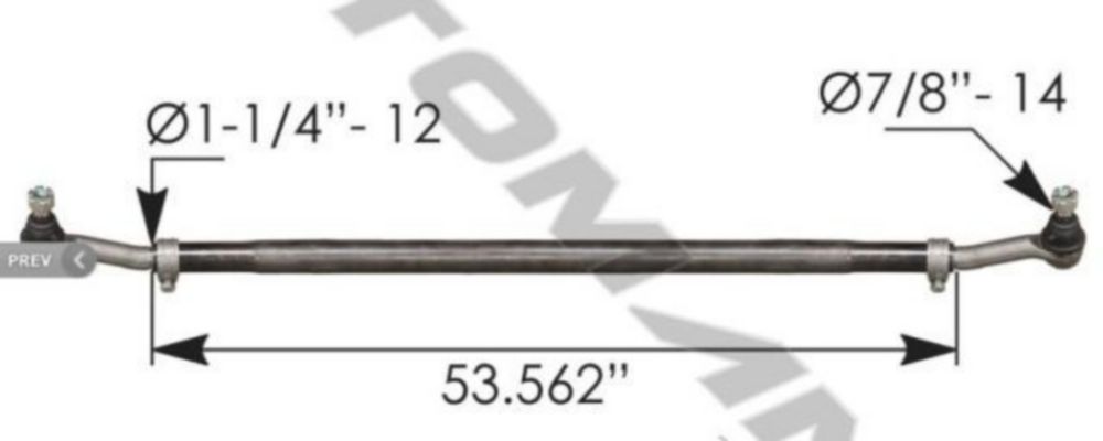 Automann Cross Tube Assembly