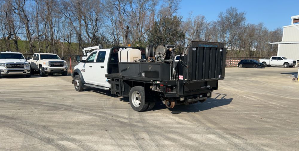 2018 RAM 5500 4x4 Hi-Rail Flatbed Welder Truck