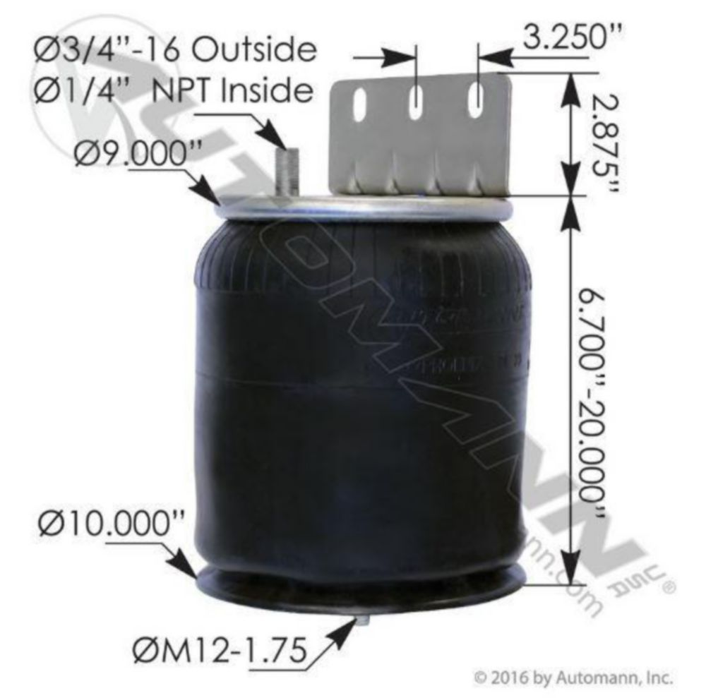 Automann Air Spring Rolling Lobe