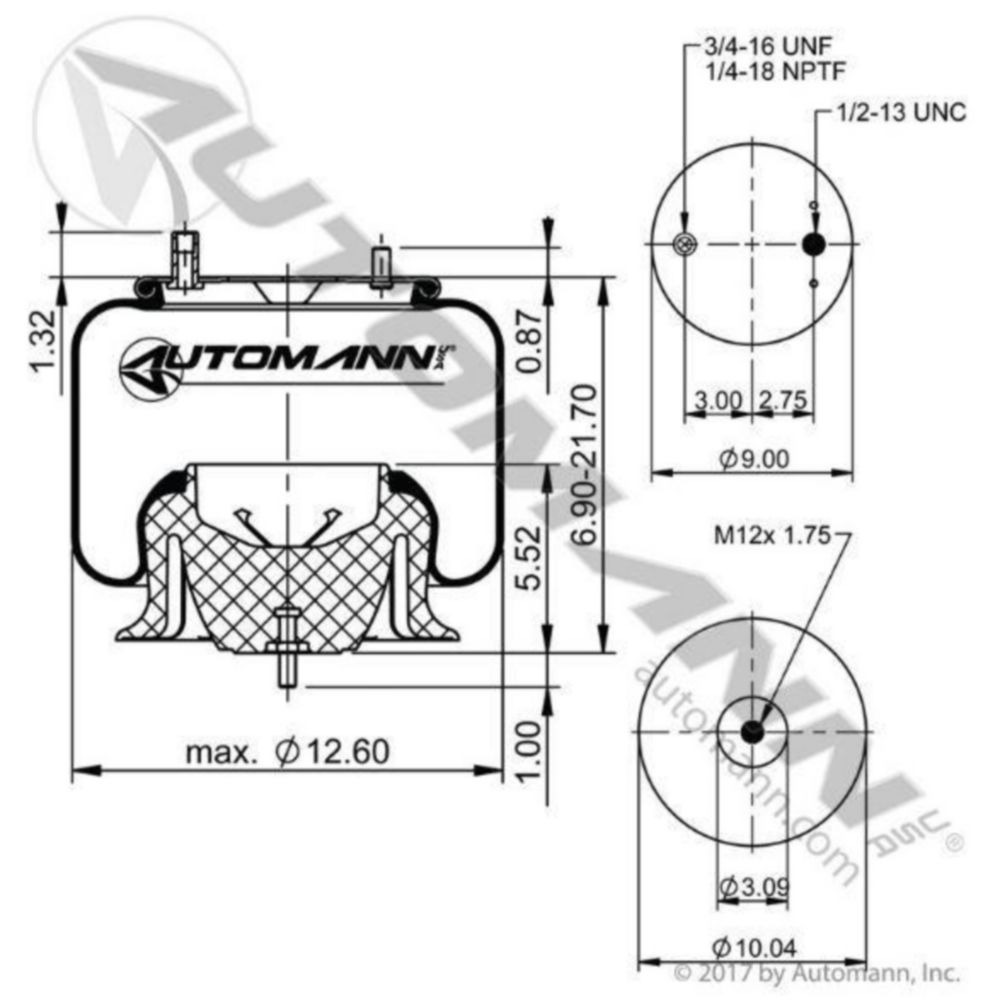 Automann Air Spring Rolling Lobe