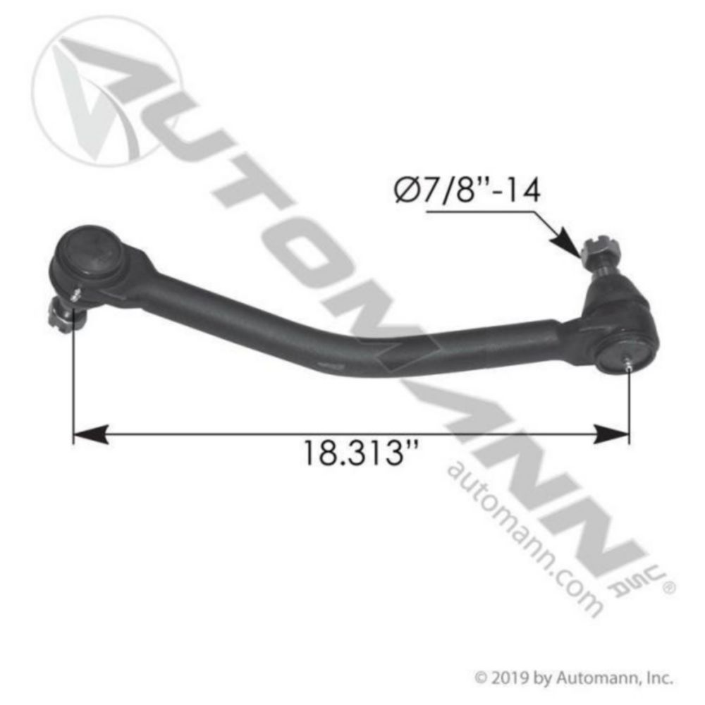 Automann Drag Link 18.307in C to C Sterling