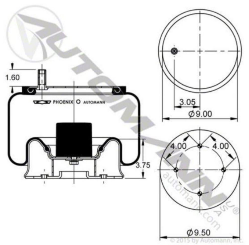Automann Air Spring Rolling Lobe