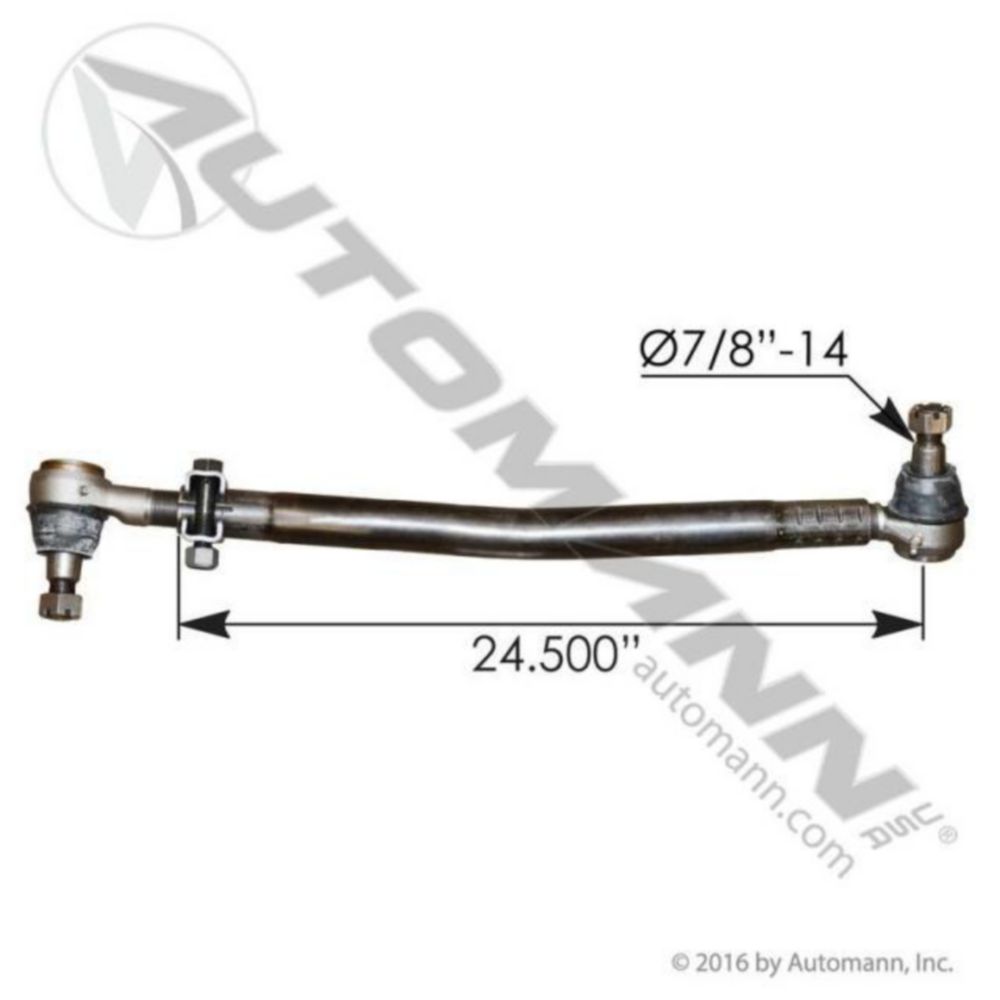 Automann Drag Link 29.560in C to C Kenworth