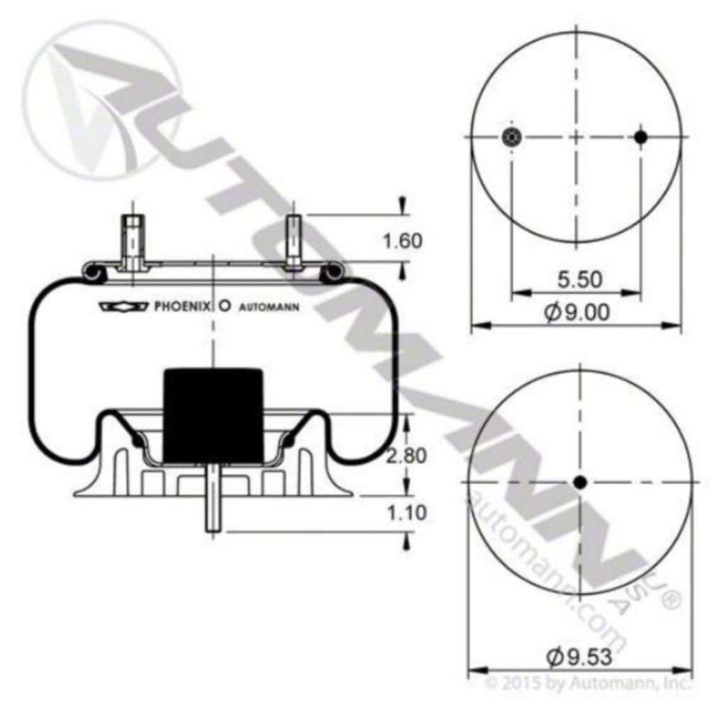 Automann Air Spring Rolling Lobe