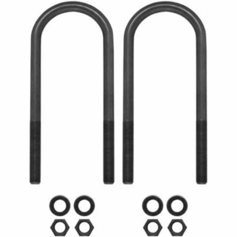 Automann U Bolt Kit 3/4in X 4in X 10-1/2in Ford