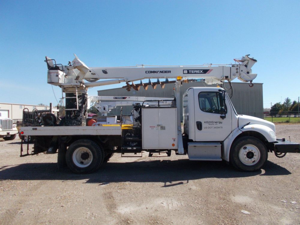 2015 Freightliner M2 4x2 Terex Commander 4047 Digger Derrick Truck