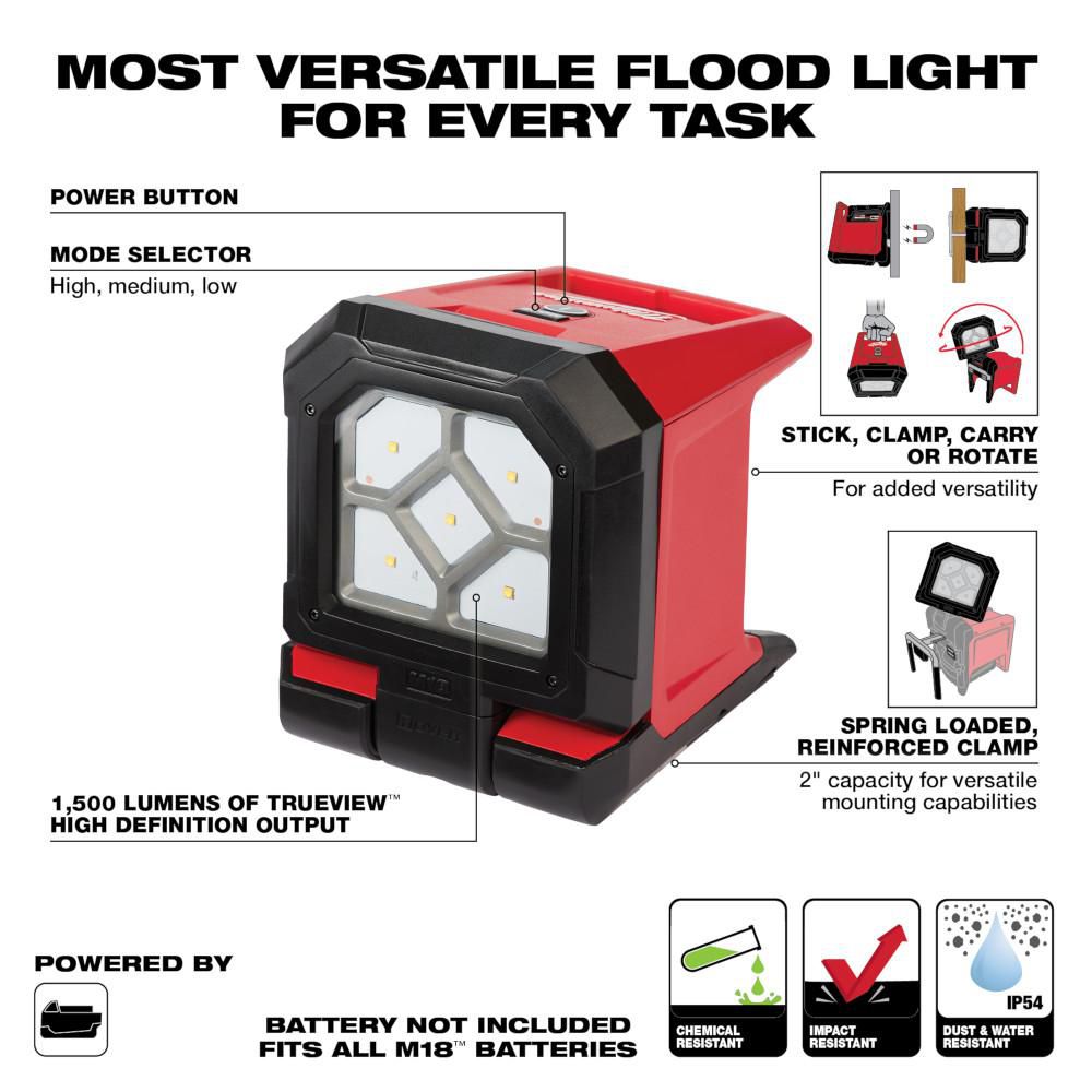 Milwaukee M18™ ROVER™ Mounting Flood Light