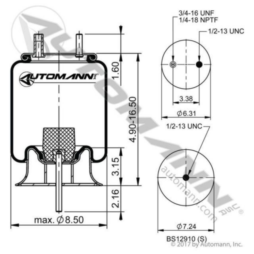 Automann Air Spring Rolling Lobe