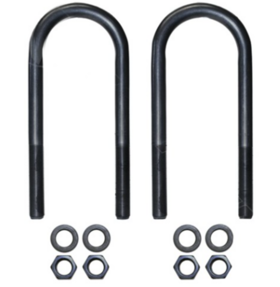 Automann U Bolt Kit RND 7/8in X 4in X 9-1/4in