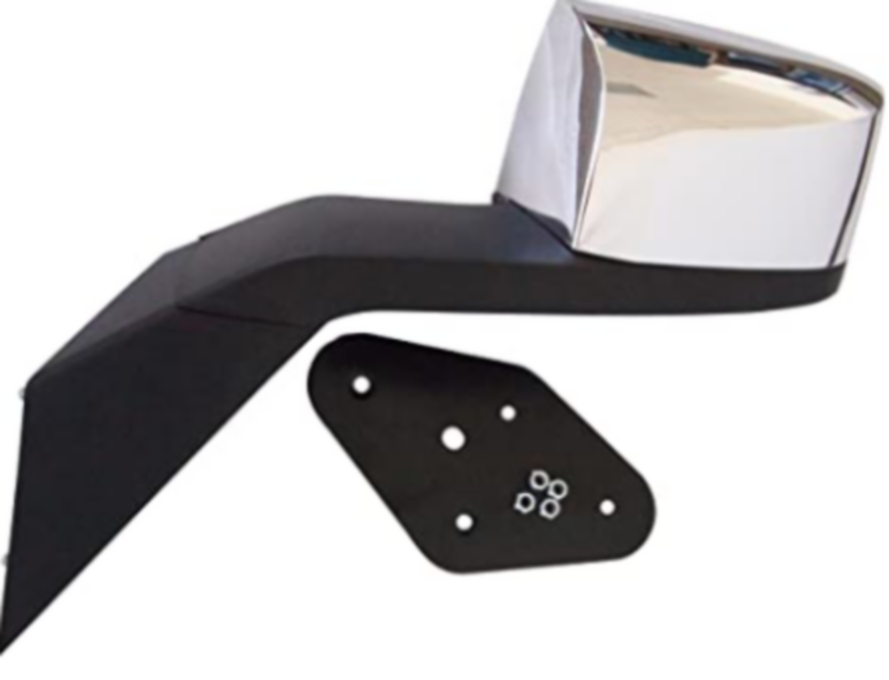 Automann Hood Mount Mirror LH Chrome