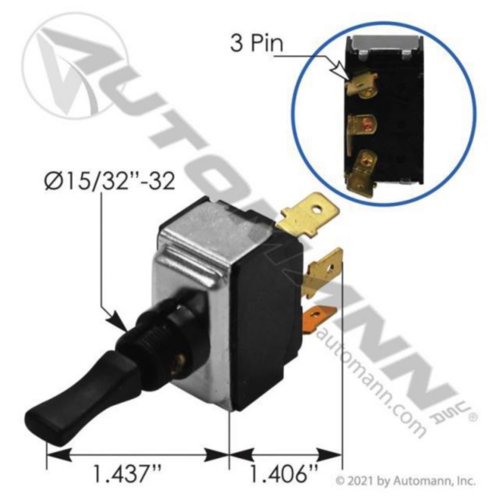 Automann Electrical Switch Kenworth