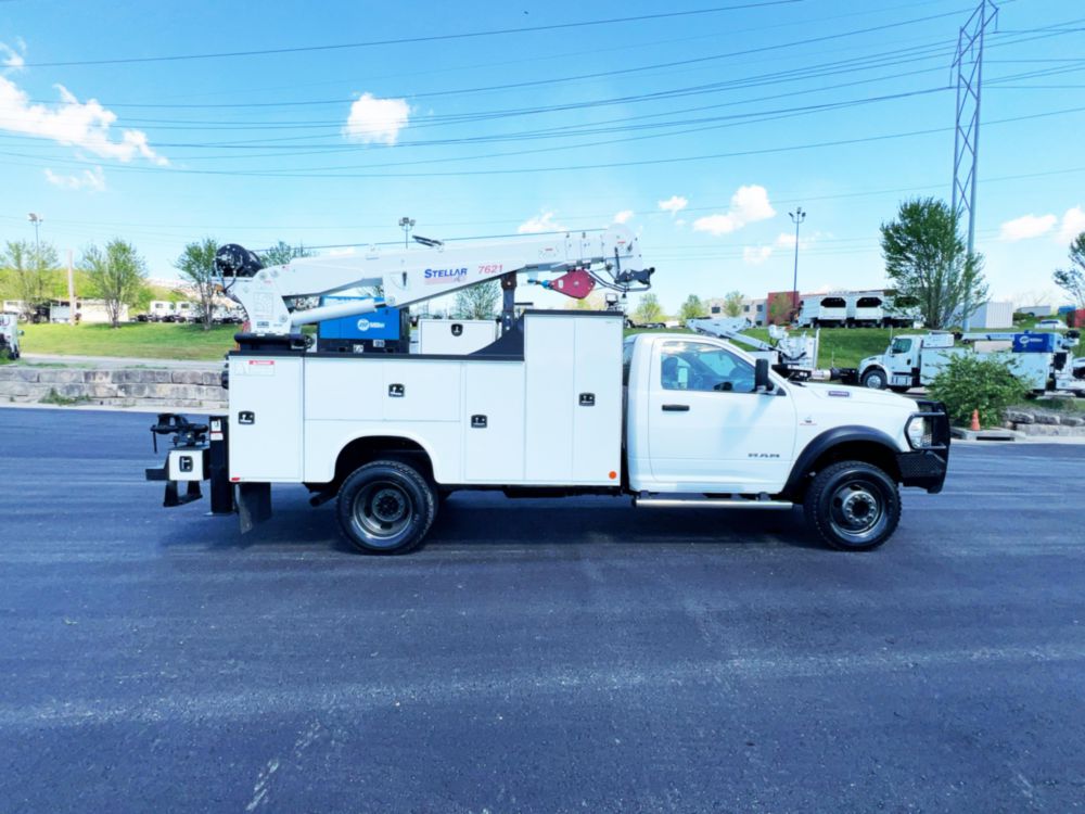 2021 RAM 5500 4x4 Knapheide Service Truck With Crane