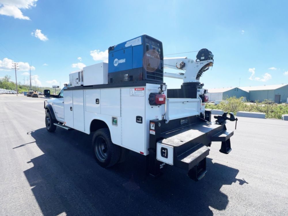 2021 RAM 5500 4x4 Knapheide Service Truck With Crane