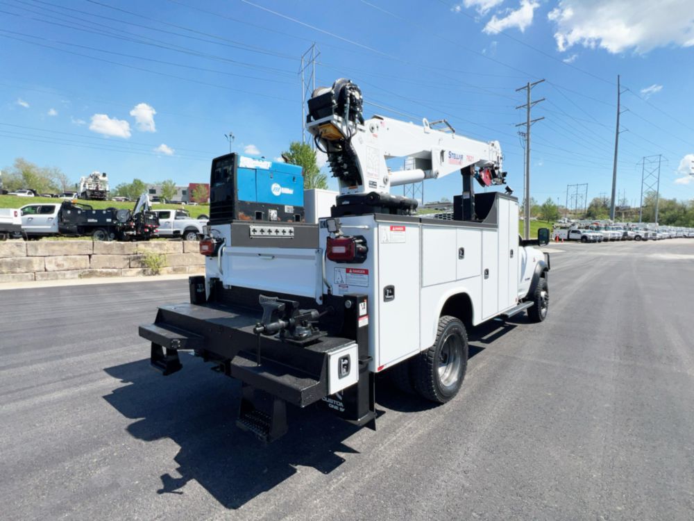 2021 RAM 5500 4x4 Knapheide Service Truck With Crane