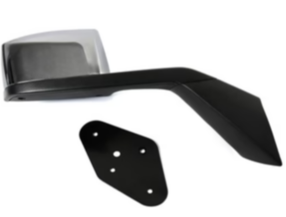 Automann Hood Mount Mirror RH Chrome
