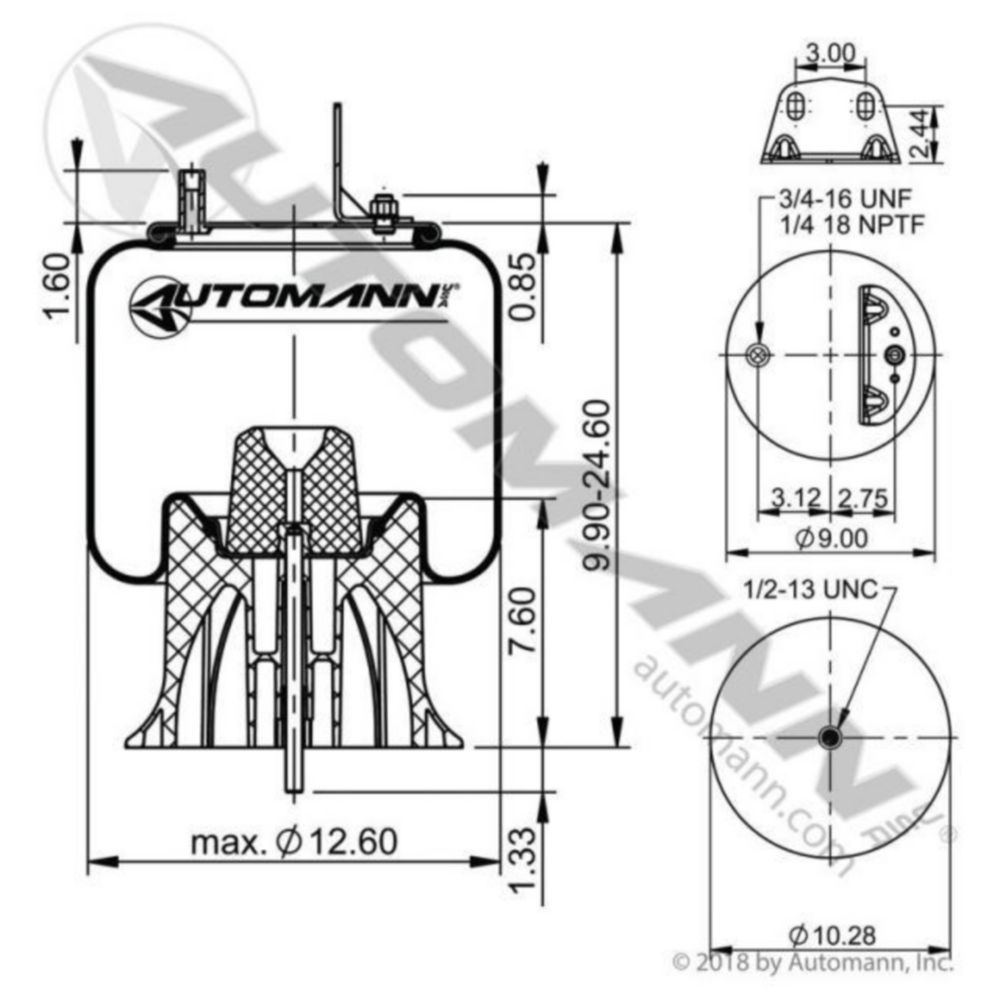 Phoenix Air Spring Rolling Lobe