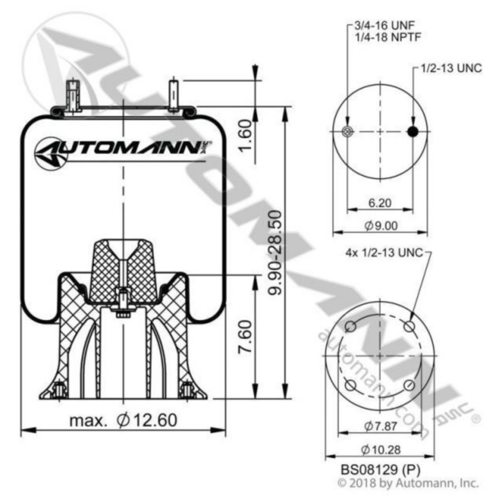 Automann Air Spring Rolling Lobe