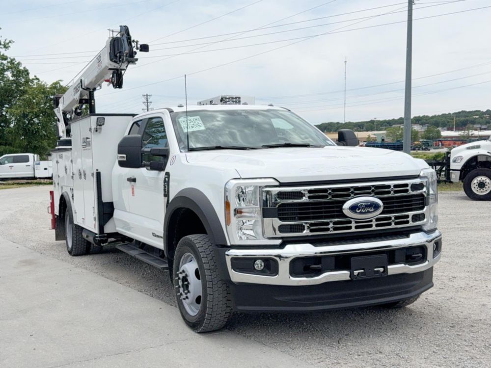 2025 Ford F550 4x4 Load King Voyager 1 Service Truck w/ Stinger Crane