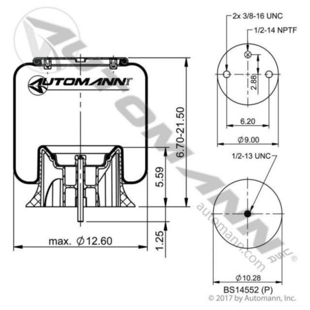 Automann Air Spring Rolling Lobe