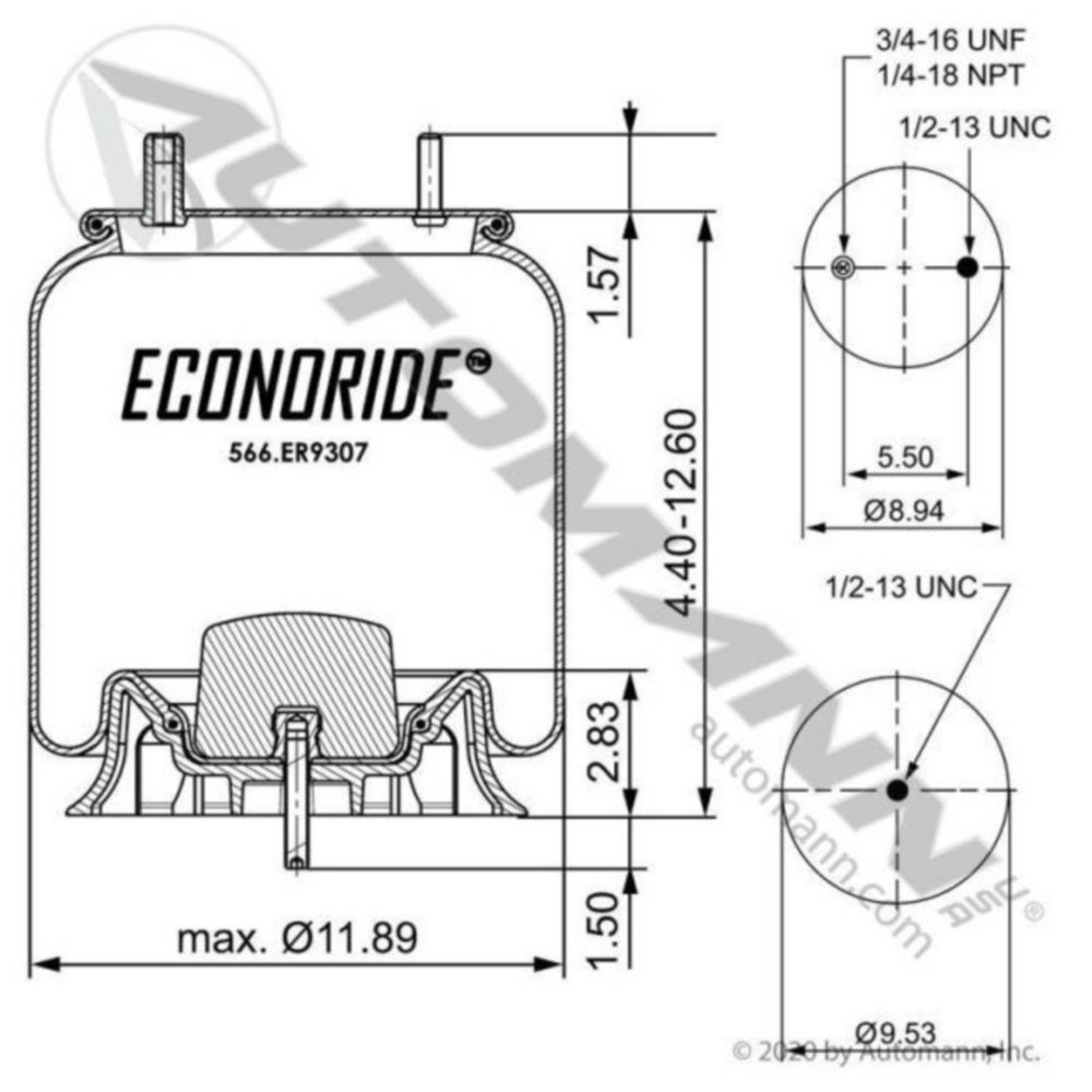 Automann Air Spring Rolling Lobe