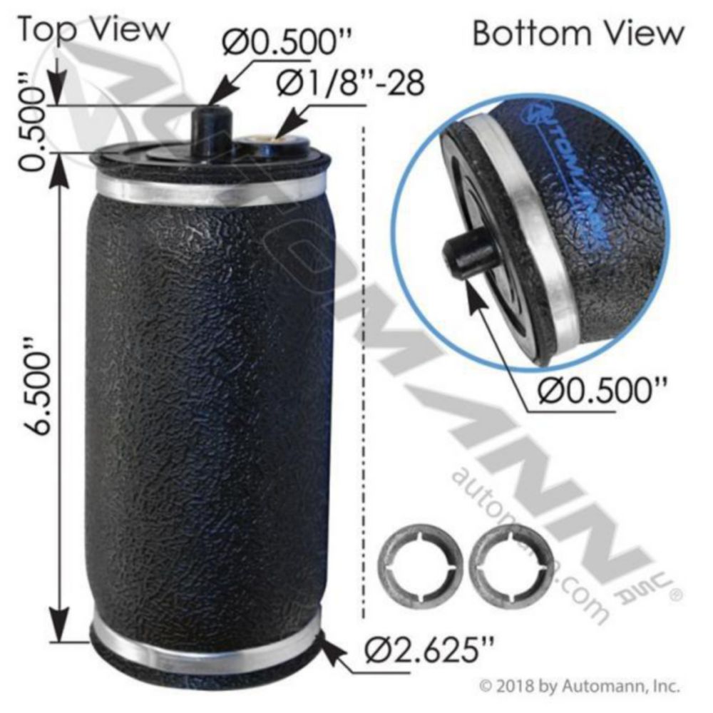 AIR SPRING ACTUATOR HENDRICKSO | Custom Truck One Source