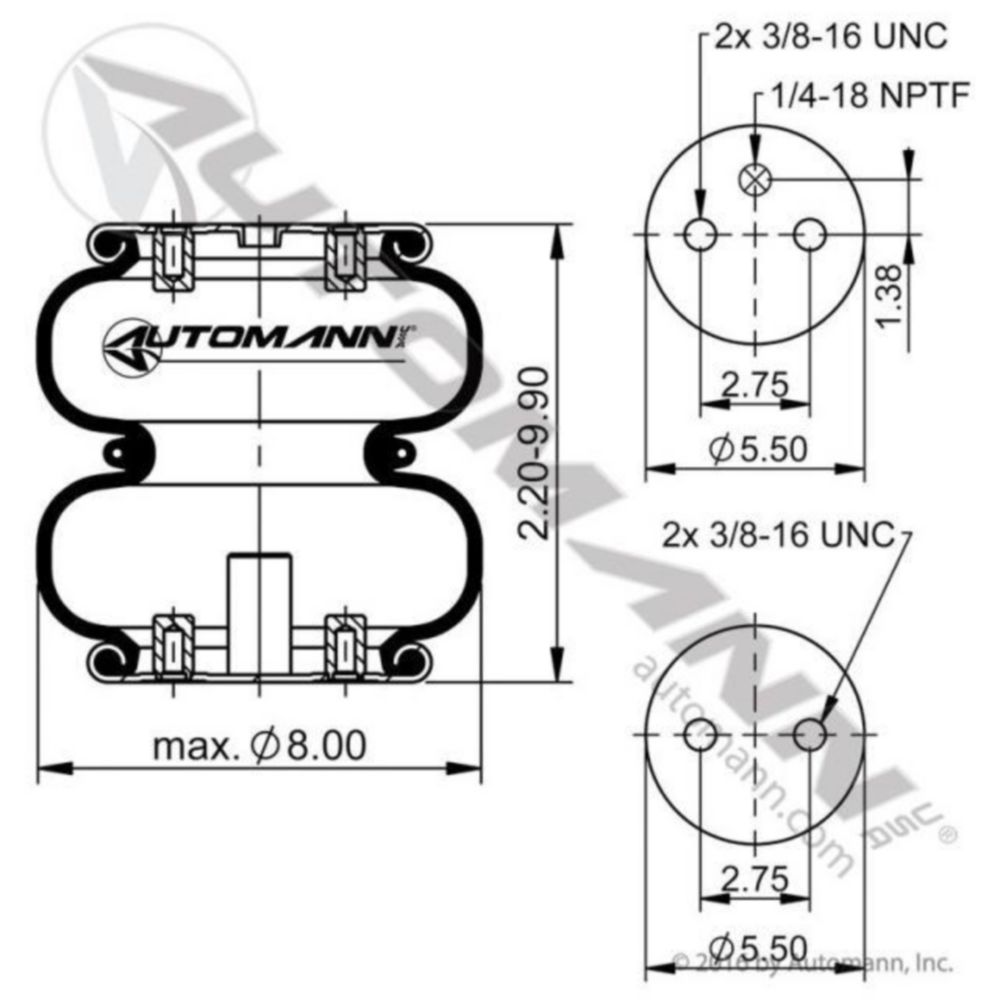 Automann Air Spring Hendrickson