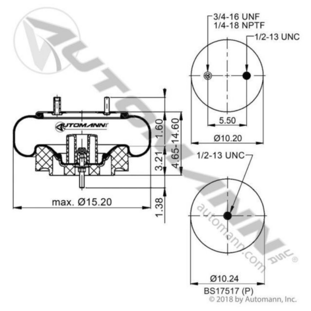 Automann Air Spring Rolling Lobe