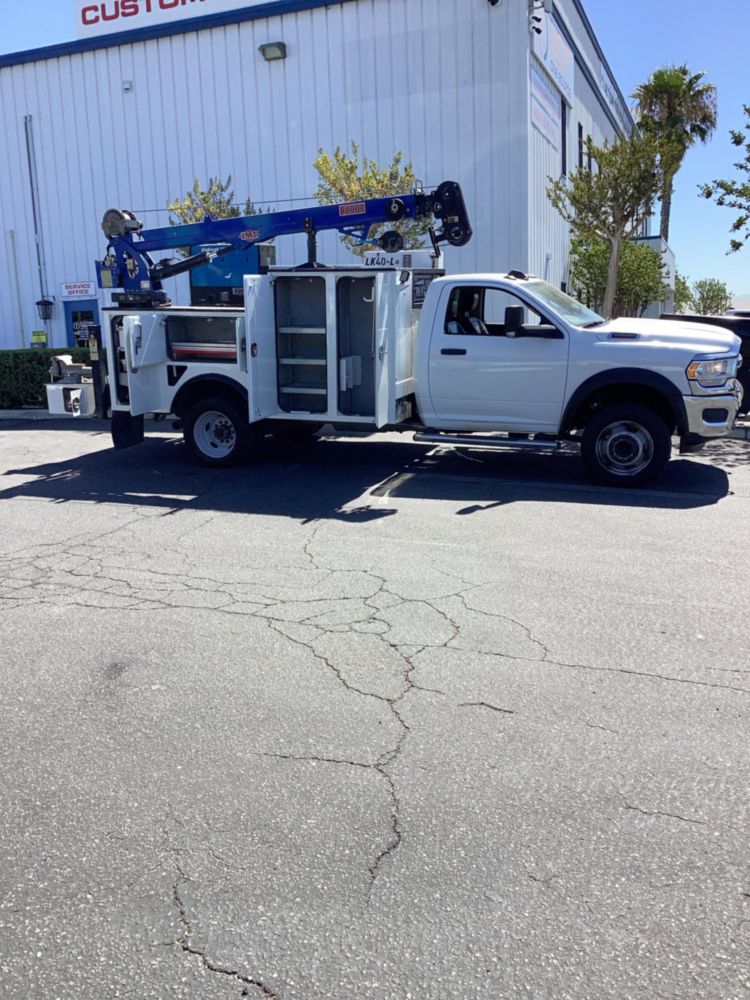 2019 RAM 5500 4x4 Load King VOYAGER 1 Service Truck With Crane