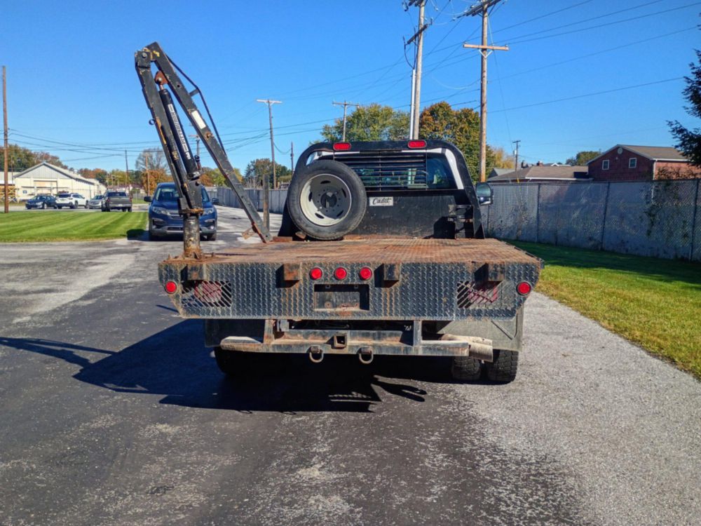 2018 Ford F-550 4x4 Crew Cab Flatbed Truck