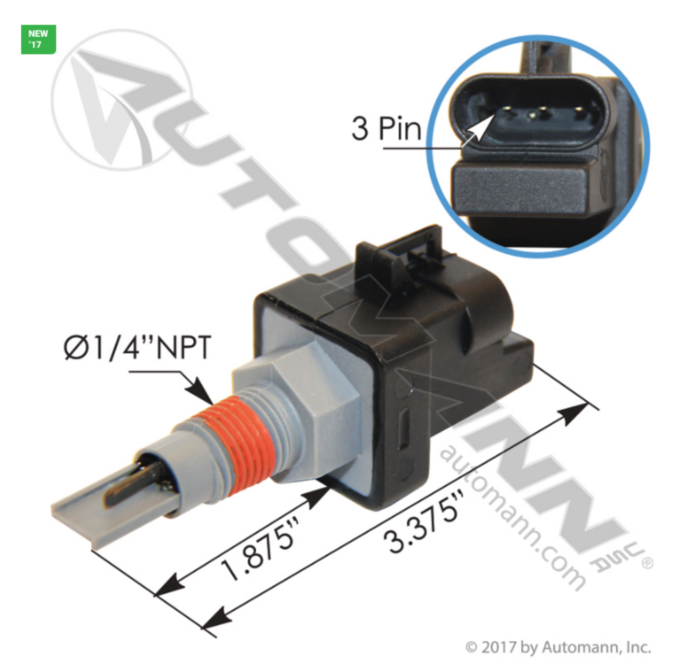 Automann Coolant Level Sensor Kenworth