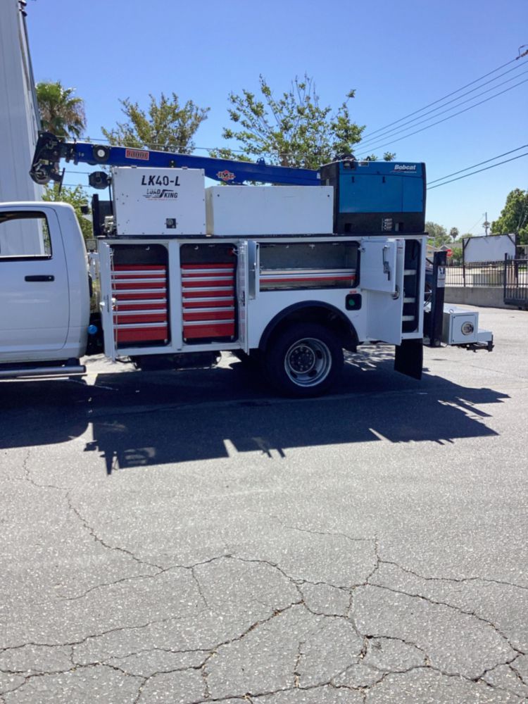 2019 RAM 5500 4x4 Load King VOYAGER 1 Service Truck With Crane