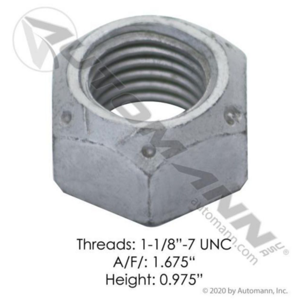Automann Lock Nut ST 1-1/8in GR C