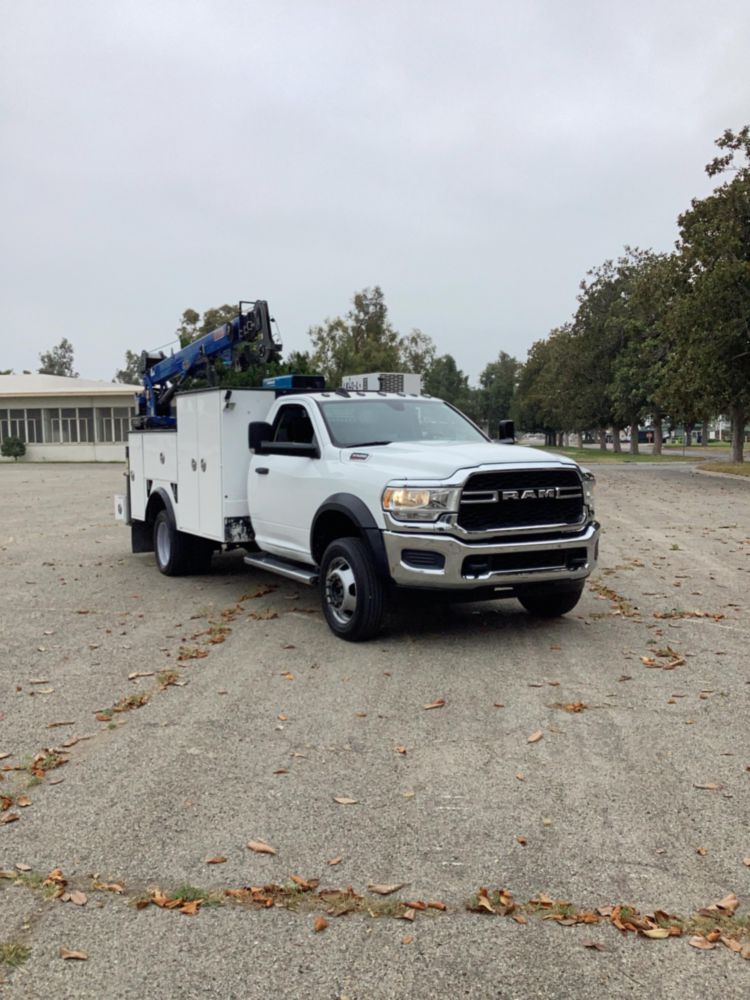 2019 RAM 5500 4x4 Load King VOYAGER 1 Service Truck With Crane