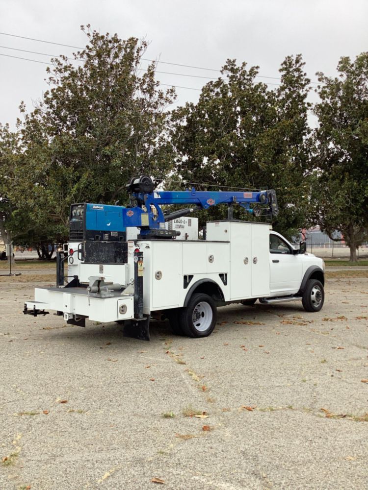 2019 RAM 5500 4x4 Load King VOYAGER 1 Service Truck With Crane