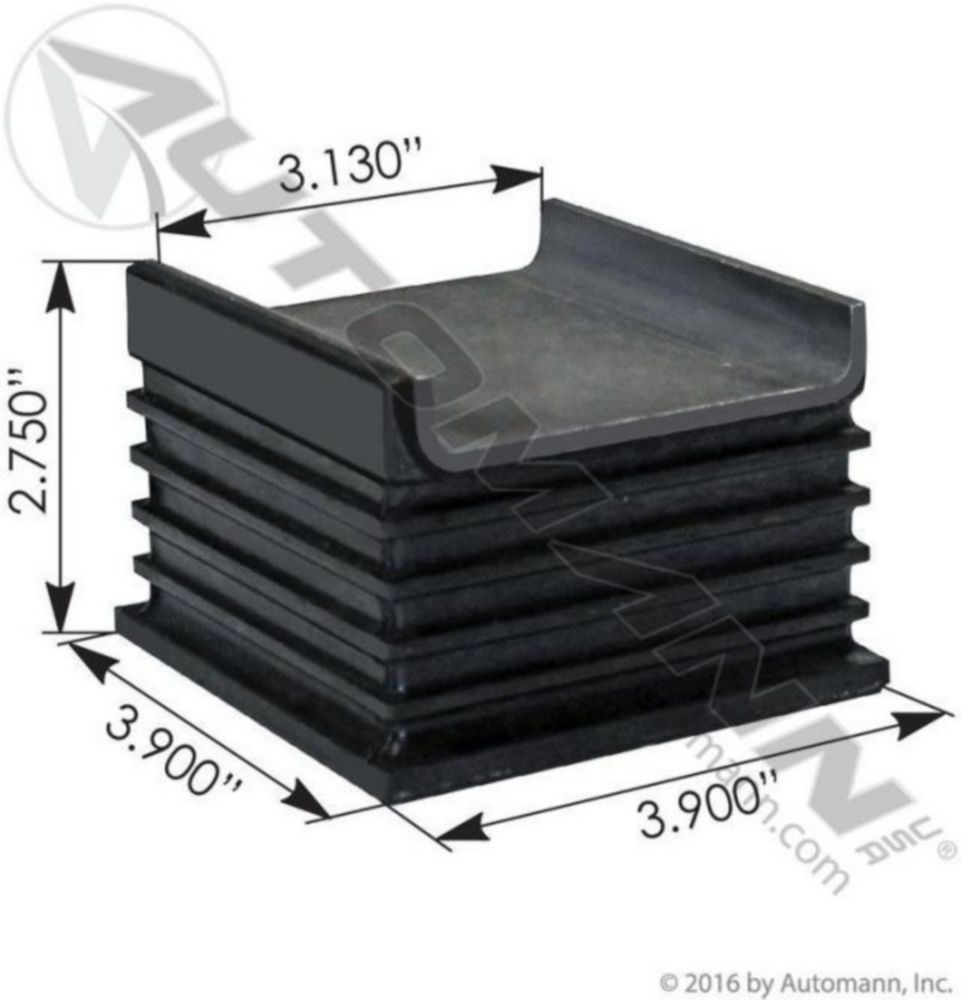Automann Spring End Pad Freightliner