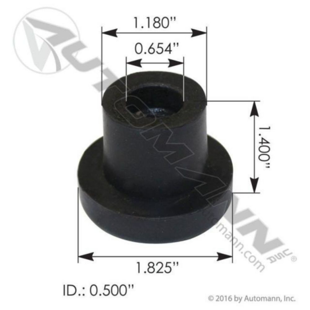 Automann Hood/Radiator Mount Bushing Kenworth/IHC