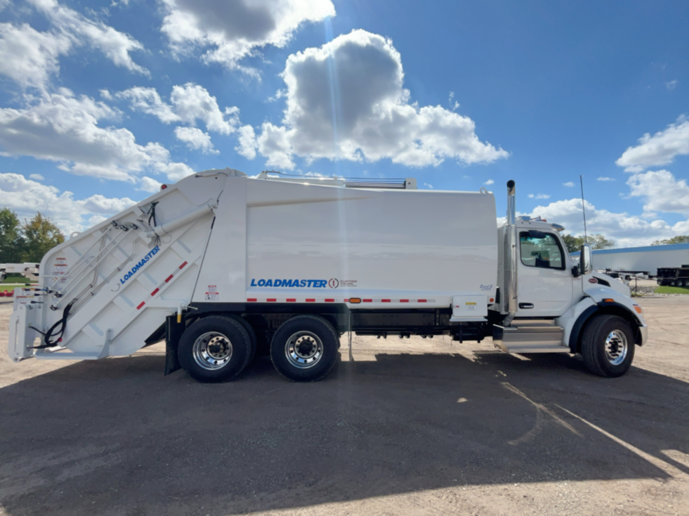 2026 Peterbilt 548 6x4 Loadmaster Excel 25 Yard Rear Loader Truck