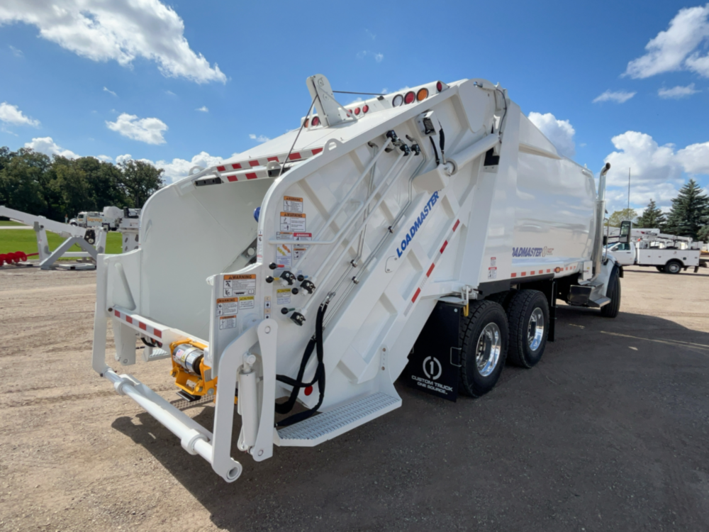 2026 Peterbilt 548 6x4 Loadmaster Excel 25 Yard Rear Loader Truck