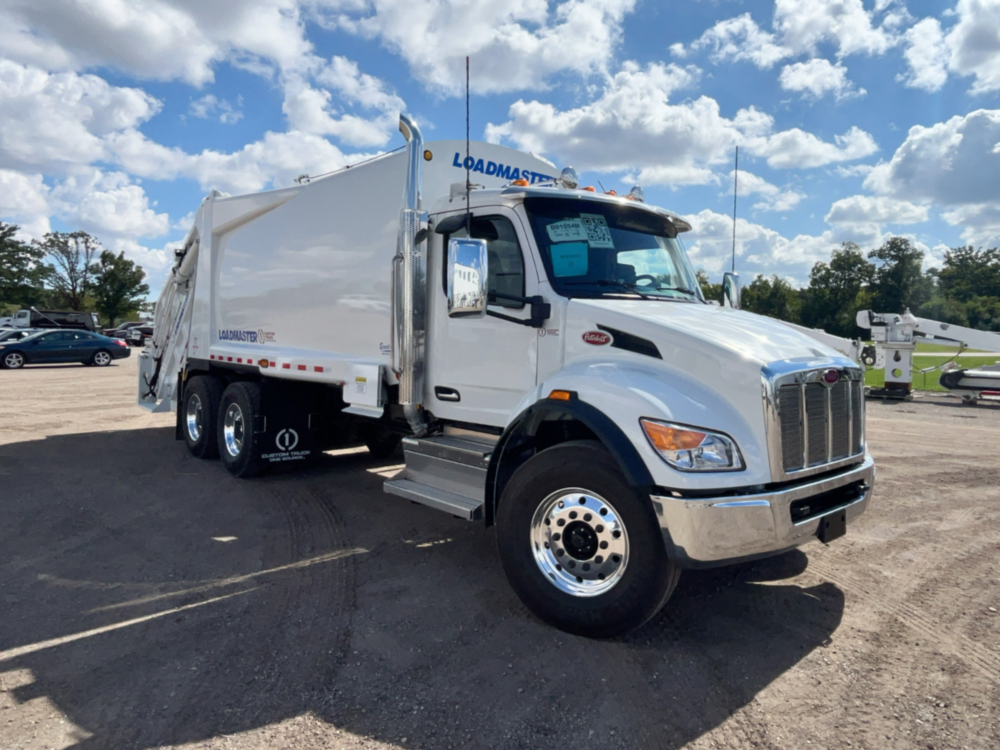 2026 Peterbilt 548 6x4 Loadmaster Excel 25 Yard Rear Loader Truck