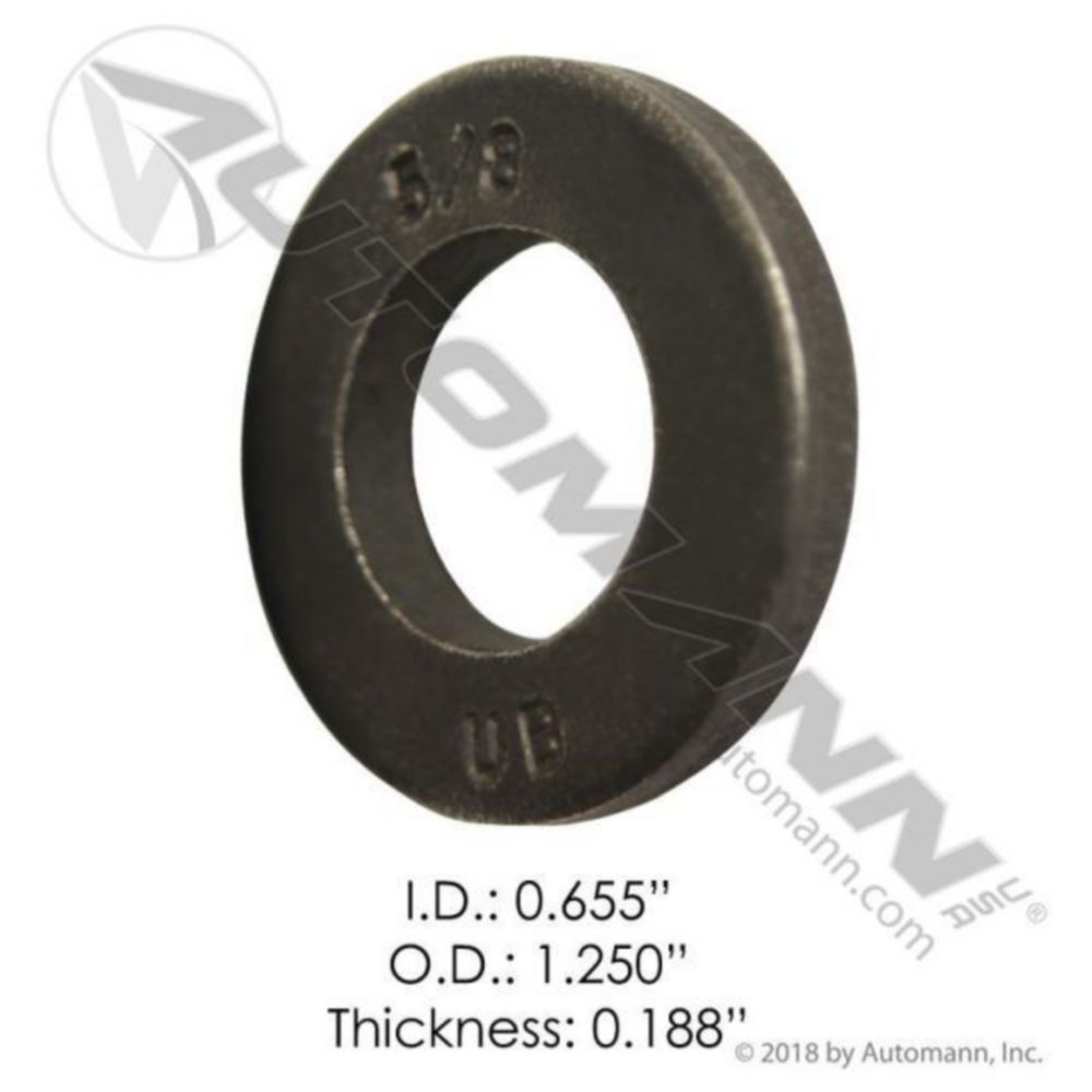 Automann U Bolt Washer 5/8in